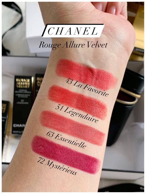 chanel rouge allure temptalia|Chanel Rouge Allure Velvet • Lipstick Swatches .